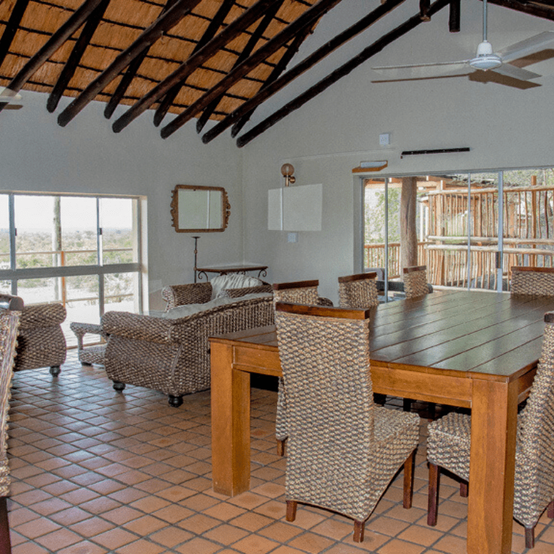 Boulders Camp Kruger Park lounge