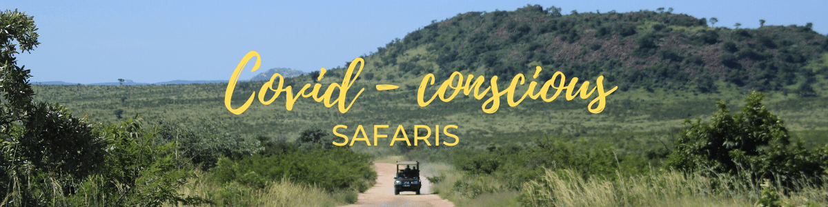 Covid conscious safaris kruger park banner