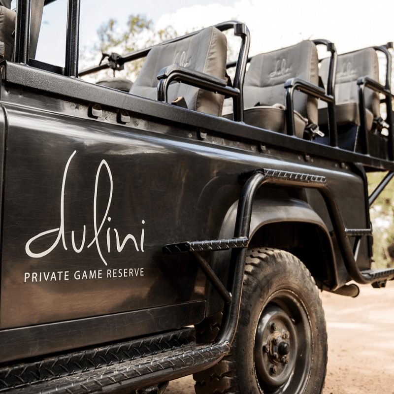 Dulini Leadwood Safari Vehicle